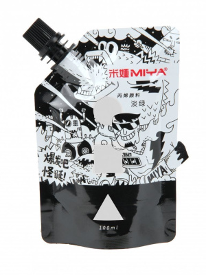 Акрил HIMI MIYA "Weird" 100 мл, Titanium whiht