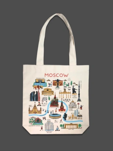 Сумка "Карта Москвы"