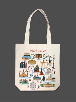 Сумка "Карта Москвы"