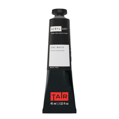 Акрил Таир "Акрил Арт" 45 мл Белила цинковые