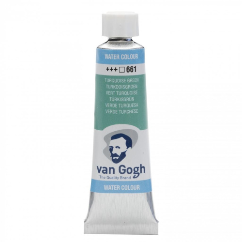 Акварель Talens "Van Gogh" 10 мл Сине-зеленый NEW / PB15 / PB29