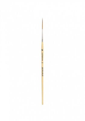 Кисть синтетика №3 лайнер Альбатрос короткая ручка