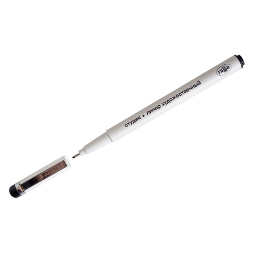 Линер Гамма "Студия" черный, 0,8 мм, пластик. уп., европодвес