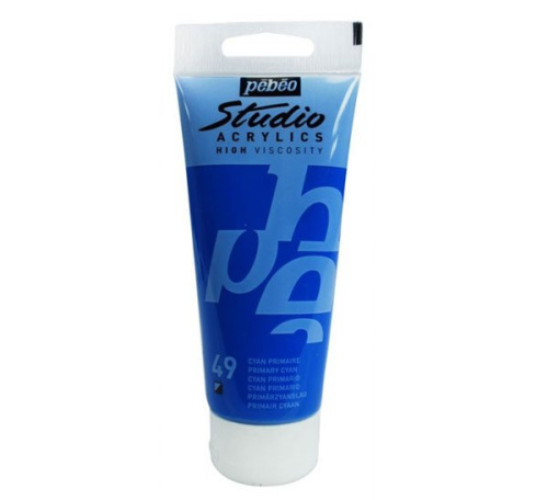 Акрил Pebeo "Studio" 100 мл Циан
