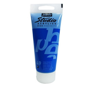 Акрил Pebeo "Studio" 100 мл Циан