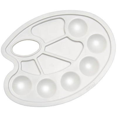 Палитра пластиковая Гамма, 6 ячеек