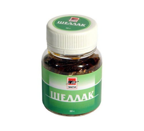 Шеллак сухой ЭМТИ 30 г