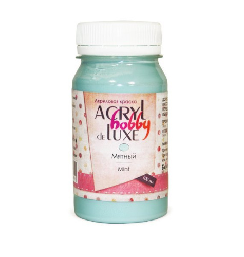 Акрил "Hobby Delux" 100 мл Мятный