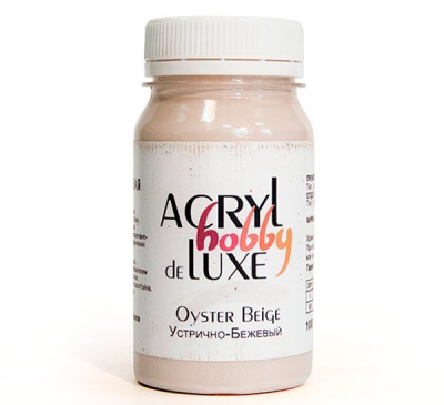Акрил "Hobby Delux" 100 мл Устричный бежевый