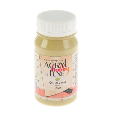 Акрил "Hobby Delux" 100 мл Оливковый