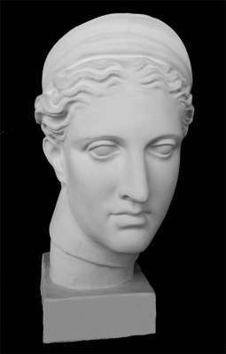 Гипс Голова Дианы