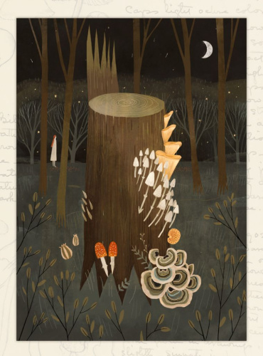 Открытка Дворникова А. "Пень"