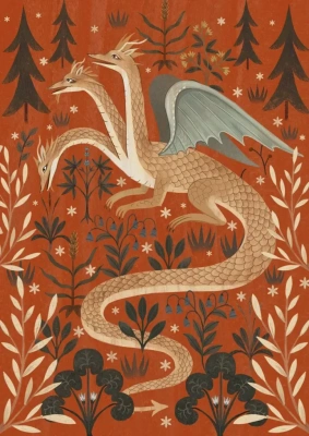 Открытка Дворникова А. "Горыныч"