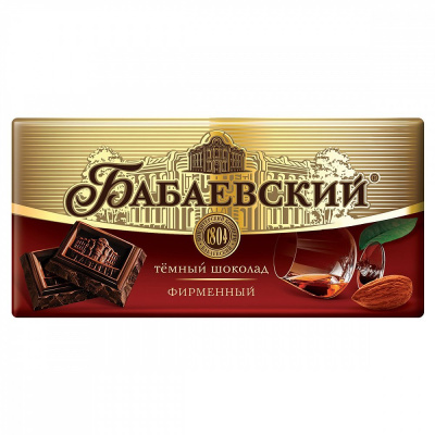 Шоколад Бабаевский фирменный, 90 гр.