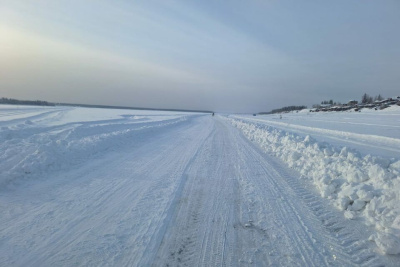 Открыт автозимник «Белькачи» в Усть-Майском районе Якутии / ЯСИА   