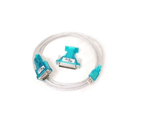 Кабель-переходник Gembird KW-925 USB->COM (9M) + переходник COM 9F- 25M,1,7 м