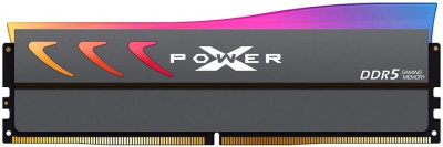 Модуль памяти DDR5 16GB Silicon Power Xpower Storm RGB SP016GXLWU68AFSK 6800MHz PC5-54400 CL34 1.4V heatsink Ret