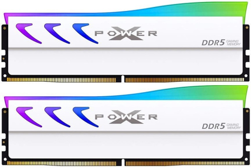 Модуль памяти DDR5 32GB (2*16GB) Silicon Power Xpower Storm RGB SP032GXLWU68AFDL 6800MHz PC5-54400 CL34 1.4V heatsink Ret