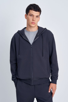 Худи на молнии с капюшоном