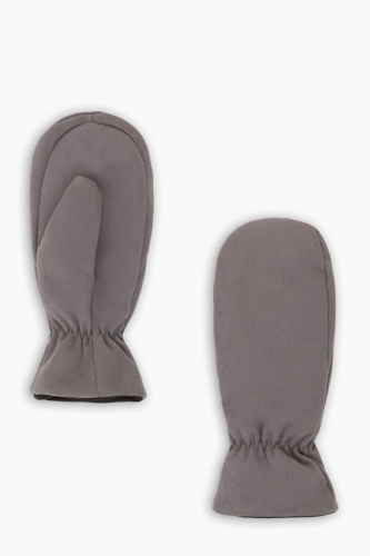 Утепленные флисовые варежки