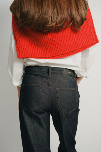 Джинсы straight fit женские