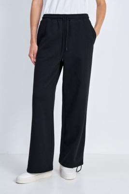 Спортивные брюки широкого кроя с завязками