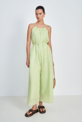 Комбинезон брючный изо льна