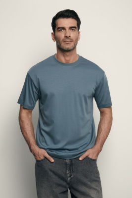 Футболка из мерсеризованного хлопка
