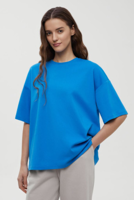 Оверсайз футболка из трикотажного интерлока