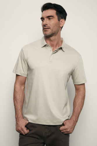 Поло из мерсеризованного хлопка