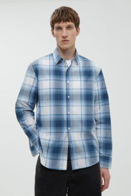 Рубашка из хлопка в клетку