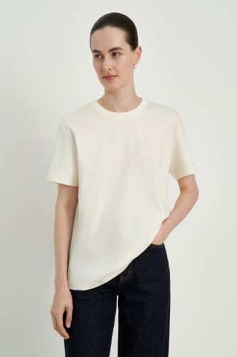 Футболка из мерсеризованного хлопка