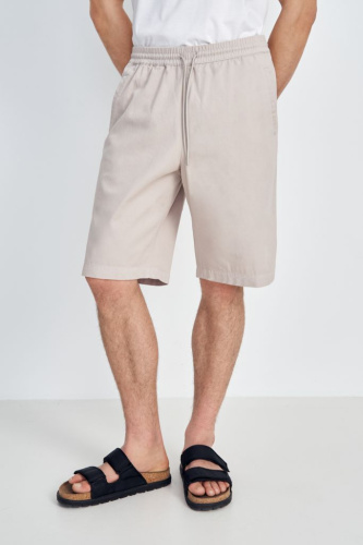 Шорты из хлопка с эластичным поясом