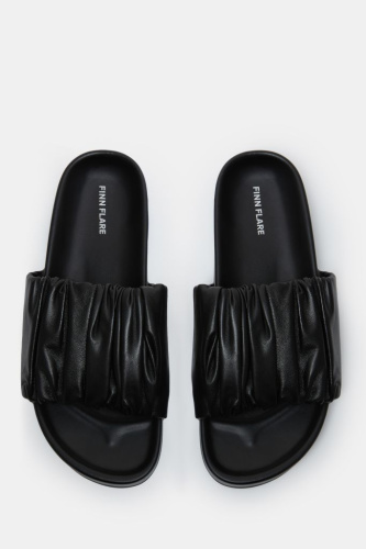 Сабо из натуральной кожи