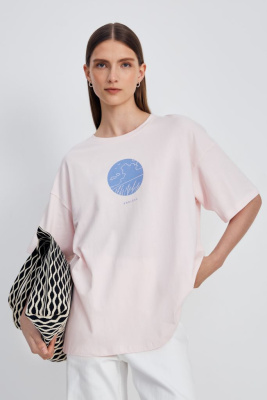 Футболка с принтом