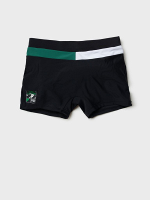 Плавки-шорты трикотажные для мальчиков, средней длины