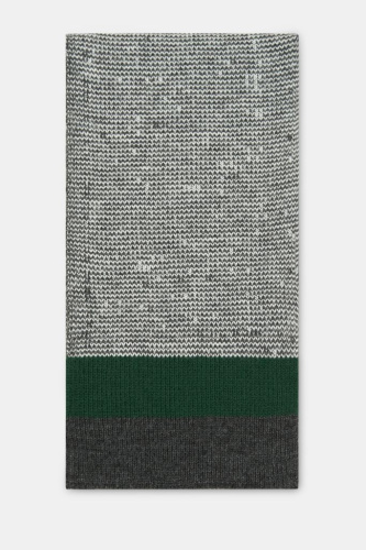 Двусторонний шарф с добавлением шерсти