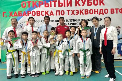 Якутяне приняли участие в турнире по тхэквондо среди детей в Хабаровске / ЯСИА   