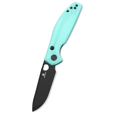 Складной нож Bestech Knives Angry Owl Aqua, сталь D2, рукоять G10