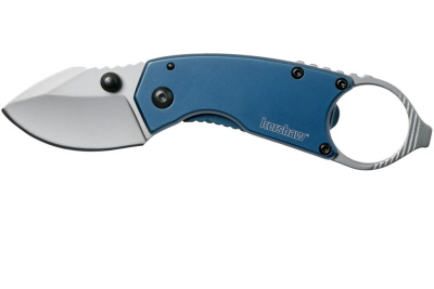 Складной нож Kershaw Antic 8710, сталь 8Cr13MoV, рукоять нержавеющая сталь, синий