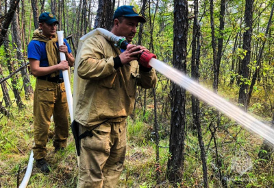 Лесные пожары действуют в четырех районах Якутии / ЯСИА   