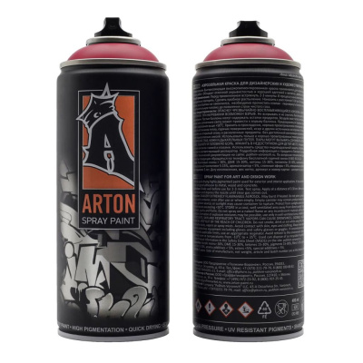 Краска для граффити Arton 400 мл в аэрозоли, Akisha