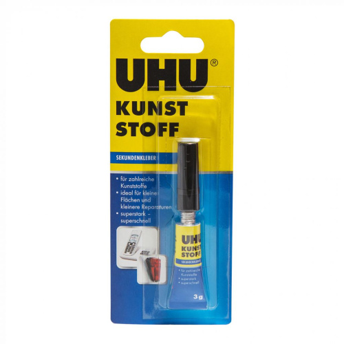 Клей для пластика UHU "Kunst Stoff" 3 г