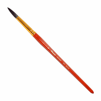 Кисть белка №6 круглая Pinax "Creative 331" короткая ручка