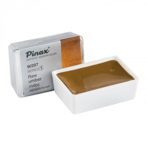 Акварель Pinax кювета 2,5 мл W287 Умбра Натуральная