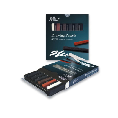 Набор сухой пастели Mungyo "Gallery" 6 цв, в картонной коробке