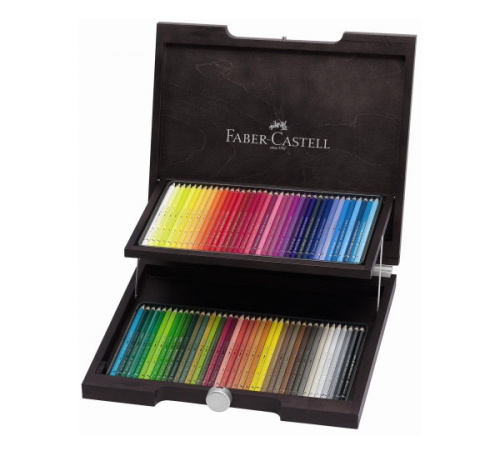 Набор карандашей акварельных Faber-castell "Albrecht Durer" 72 цв проф-ные в деревянном пенале