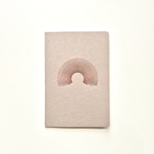 Блокнот "Сияние" Серый