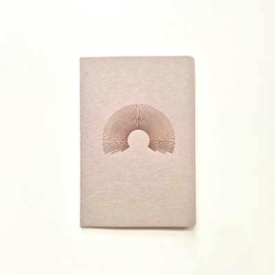 Блокнот "Сияние" Серый