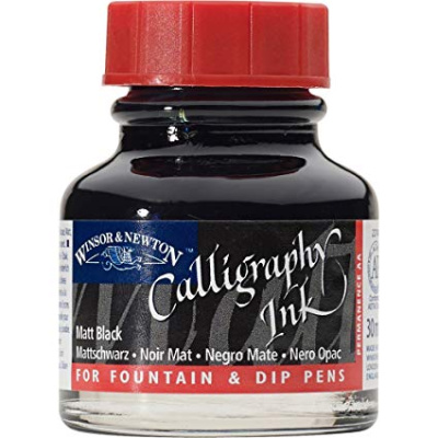 Тушь Winsor&Newton 30 мл для каллиграфии Черный